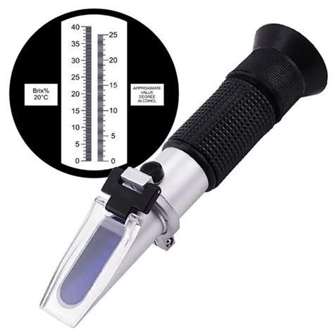 how use refractometer wine|grape refractometer.